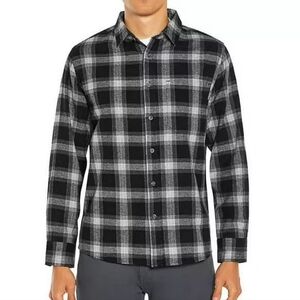 Eddie Bauer Long Sleeve Plaid Cotton Flannel